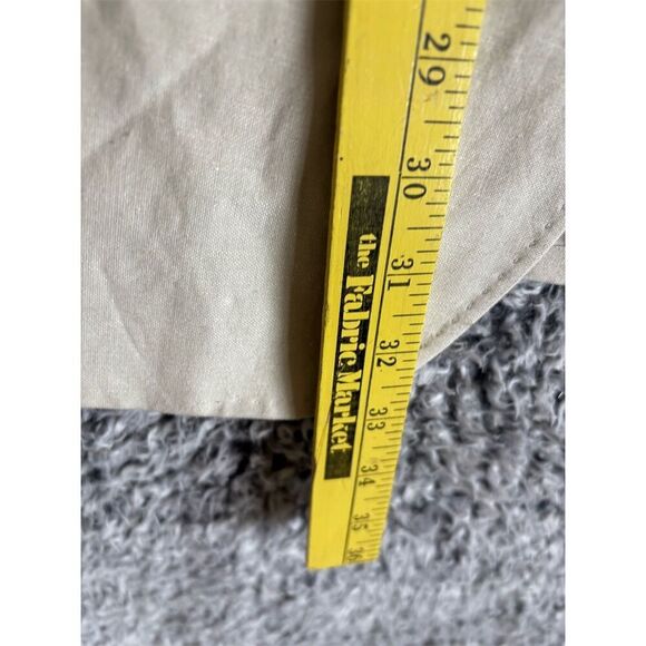 Men's Beige Blazer Jacket Size 48 Classic Formal Notch Lapel - Picture 2 of 11